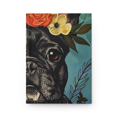 French Bulldog Hardcover Journal - Fine Art Inspired Matte Finish