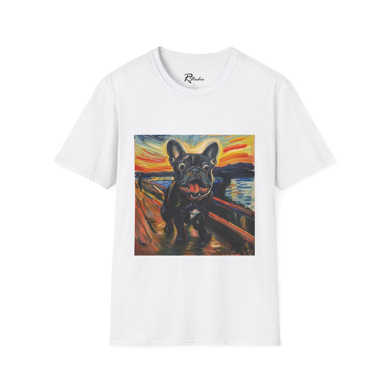French Bulldog Fine Art Unisex Softstyle T-Shirt