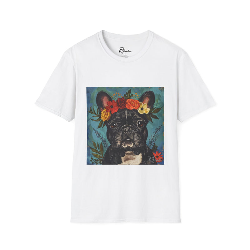 French Bulldog Fine Art Unisex Softstyle T-Shirt