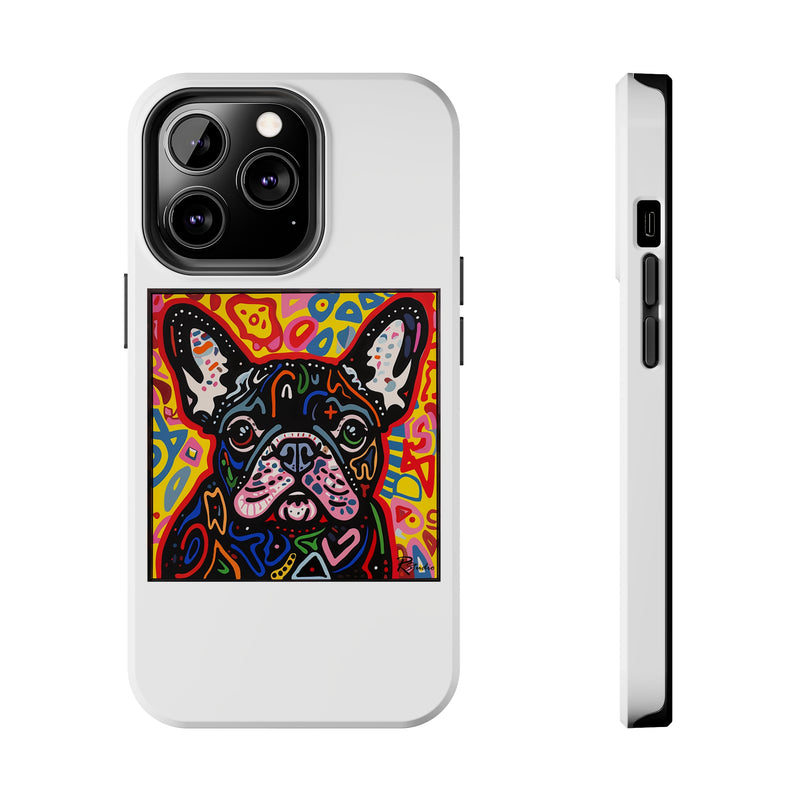 French Bulldog Fine Art Tough iPhone Case - Durable & Stylish Protection