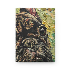 French Bulldog Hardcover Journal - Fine Art Inspired Matte Finish