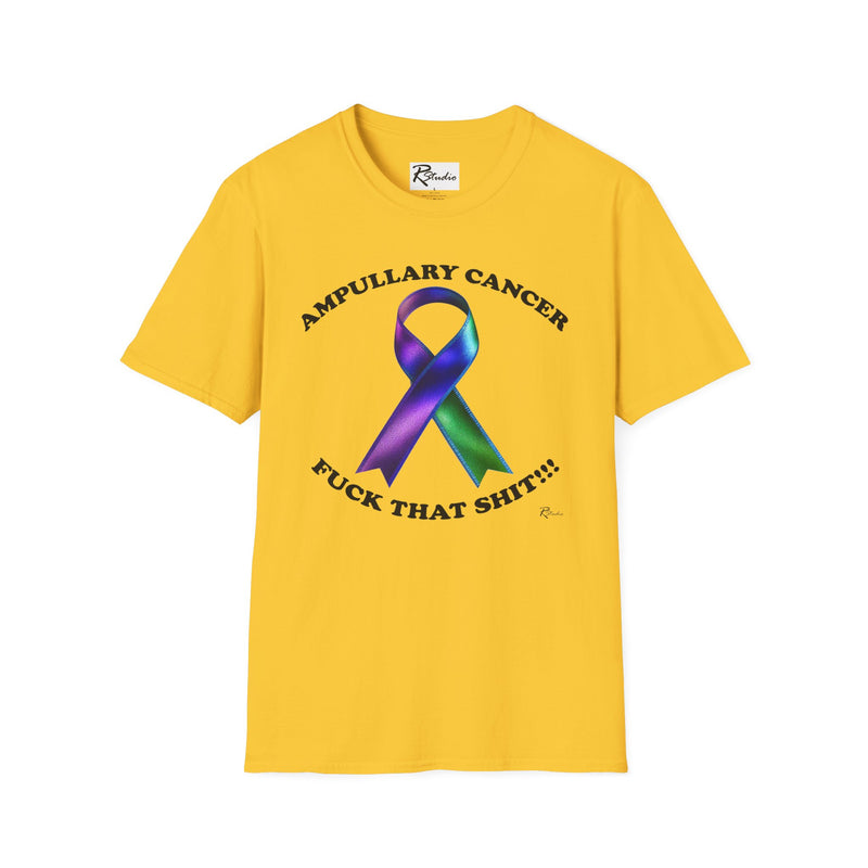 Ampullary Cancer Awareness Unisex Softstyle T-Shirt