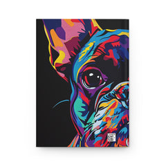 French Bulldog Hardcover Journal - Fine Art Inspired Matte Finish