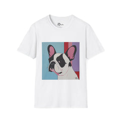 French Bulldog Fine Art Unisex Softstyle T-Shirt