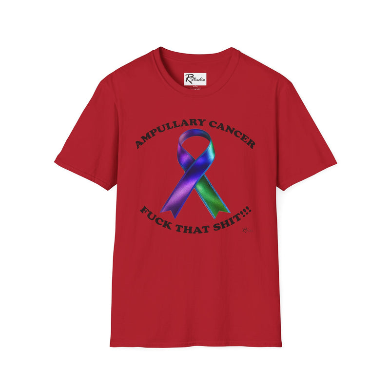 Ampullary Cancer Awareness Unisex Softstyle T-Shirt