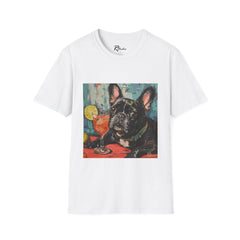 French Bulldog Fine Art Unisex Softstyle T-Shirt