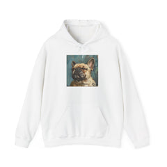 Fine Art Inspired French Bulldog Unisex Heavy Blend™ Hooded Sweatshirt