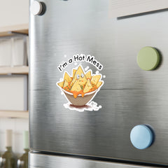 Naughty Nibbles Funny Adult Humor Nachos Vinyl Kiss-Cut Decals - Durable & Removable