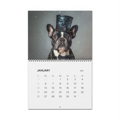 French Bulldog Seasons of Love Wall Calendar (2025)