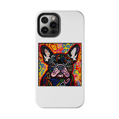 French Bulldog Fine Art Tough iPhone Case - Durable & Stylish Protection