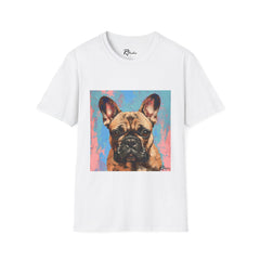 French Bulldog Fine Art Unisex Softstyle T-Shirt