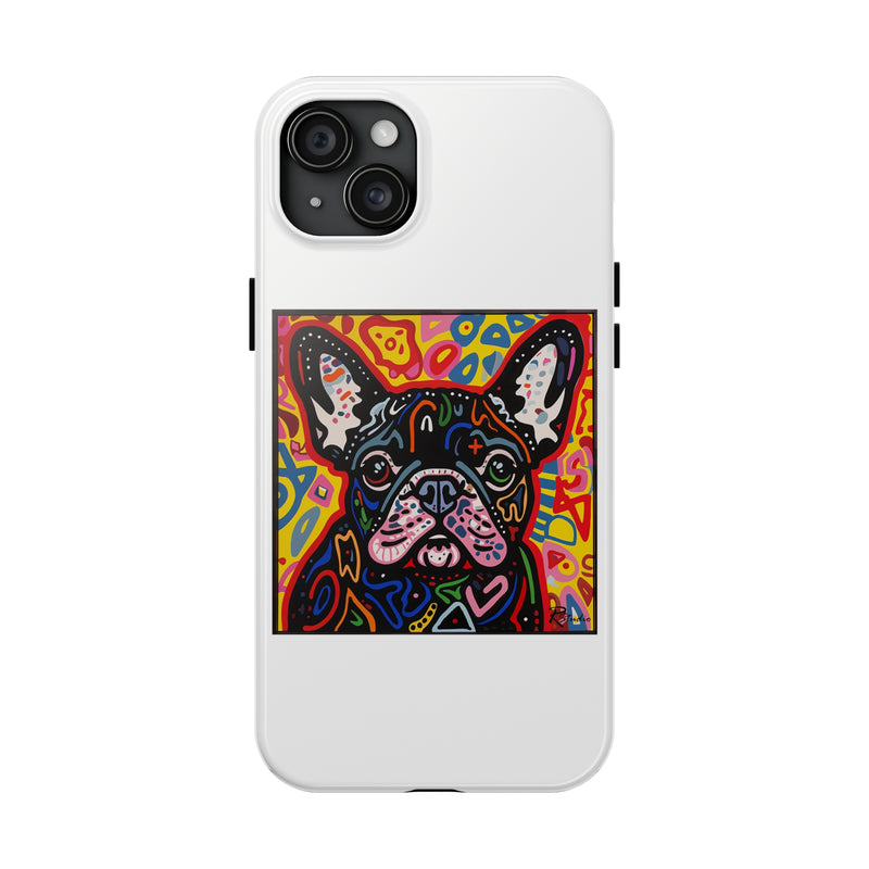 French Bulldog Fine Art Tough iPhone Case - Durable & Stylish Protection