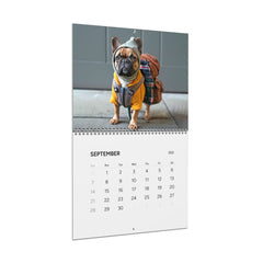 French Bulldog Seasons of Love Wall Calendar (2025)