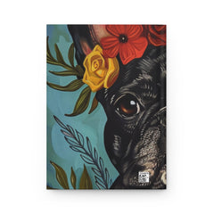 French Bulldog Hardcover Journal - Fine Art Inspired Matte Finish