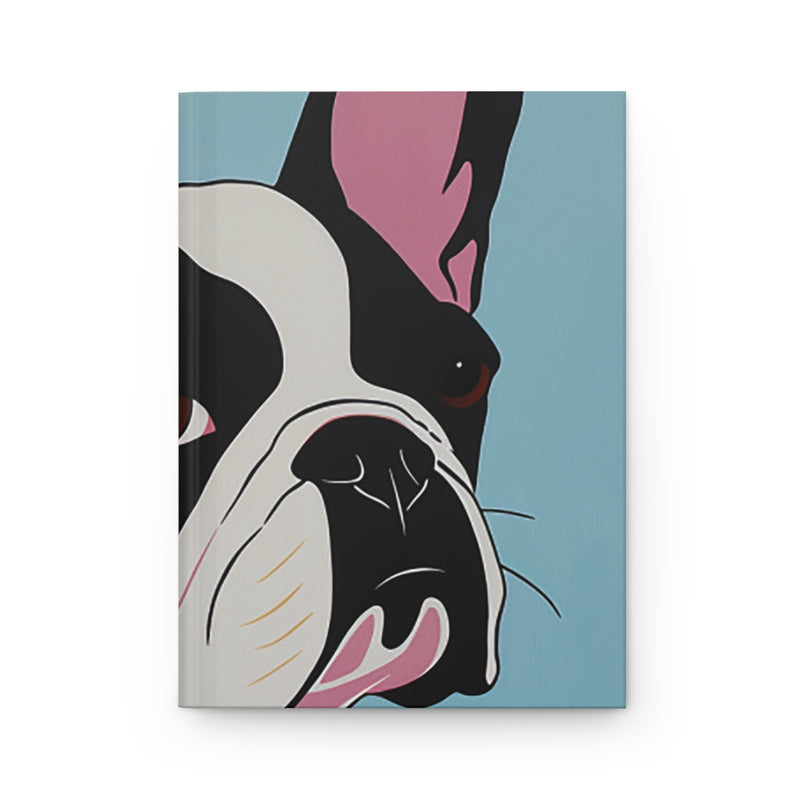 French Bulldog Hardcover Journal - Fine Art Inspired Matte Finish