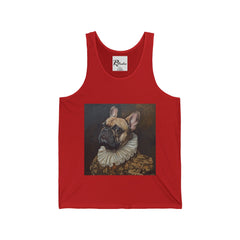 French Bulldog Fine Art Unisex Jersey Tank Top - Stylish & Comfortable