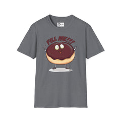 Naughty Nibbles Funny Adult Humor Boston Cream Donut Unisex Soft-Style T-Shirt