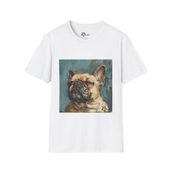 French Bulldog Fine Art Unisex Softstyle T-Shirt