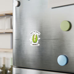 Naughty Nibbles Funny Adult Humor Pistachio Vinyl Kiss-Cut Decals - Durable & Removable
