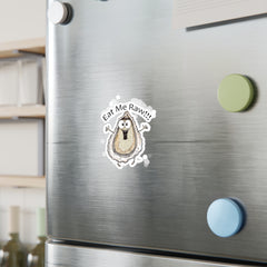Naughty Nibbles Funny Adult Humor Oyster Vinyl Kiss-Cut Decals - Durable & Removable
