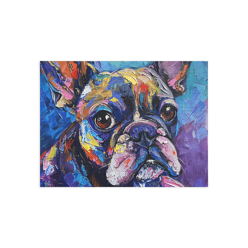 French Bulldog Fine Art Jigsaw Puzzle - 96, 252, 500, 1000 Pieces