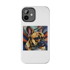 French Bulldog Fine Art Tough iPhone Case - Durable & Stylish Protection