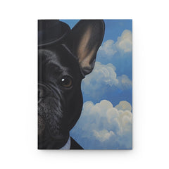 French Bulldog Hardcover Journal - Fine Art Inspired Matte Finish