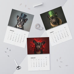 French Bulldog Seasons of Love Wall Calendar (2025)
