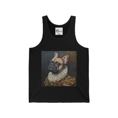 French Bulldog Fine Art Unisex Jersey Tank Top - Stylish & Comfortable