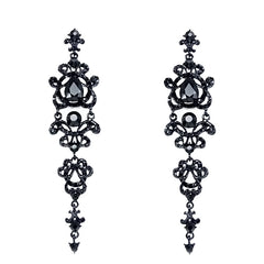 Victoria Gothic Long Chandelier Earrings - Shop R Studio